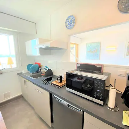 Appartement Superbe Vue Mer Avec Terrasse-Veranda, Wifi, A Tregastel - Ref 90 Exterior photo